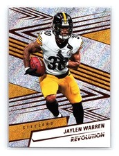2025 Panini Revolution Jaylen Warren #66 Pittsburgh Steelers