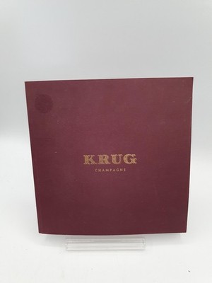Eric Lebel Krug Champagne Trade Paperback Illustrated Burgundy France Photos