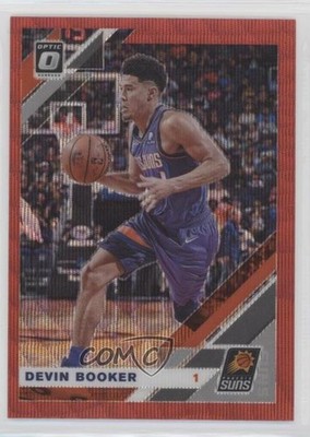 2019-20 Panini Donruss Optic Tmall Red Wave Prizm Devin Booker #115 5l1