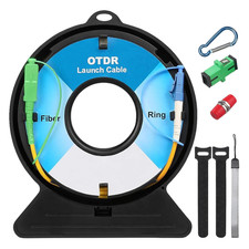 OTDR Launch Cable - SC/APC to LC/UPC Single-Mode SM 9/125 m Fiber Optic Dead
