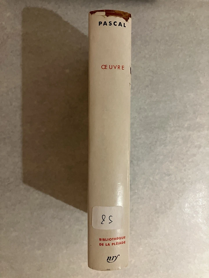 La pléiade:L'oeuvre de Pascal,1950 - Photo 3/4