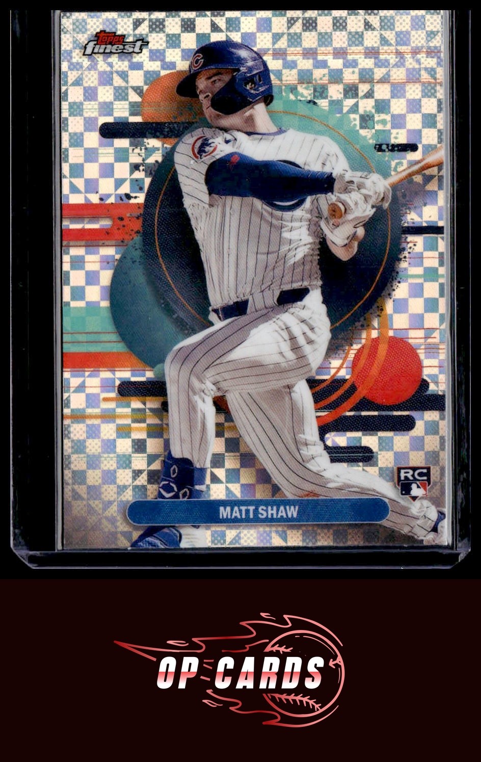 Matt Shaw 2025 Finest #162 Checkerboard , Free Shipping