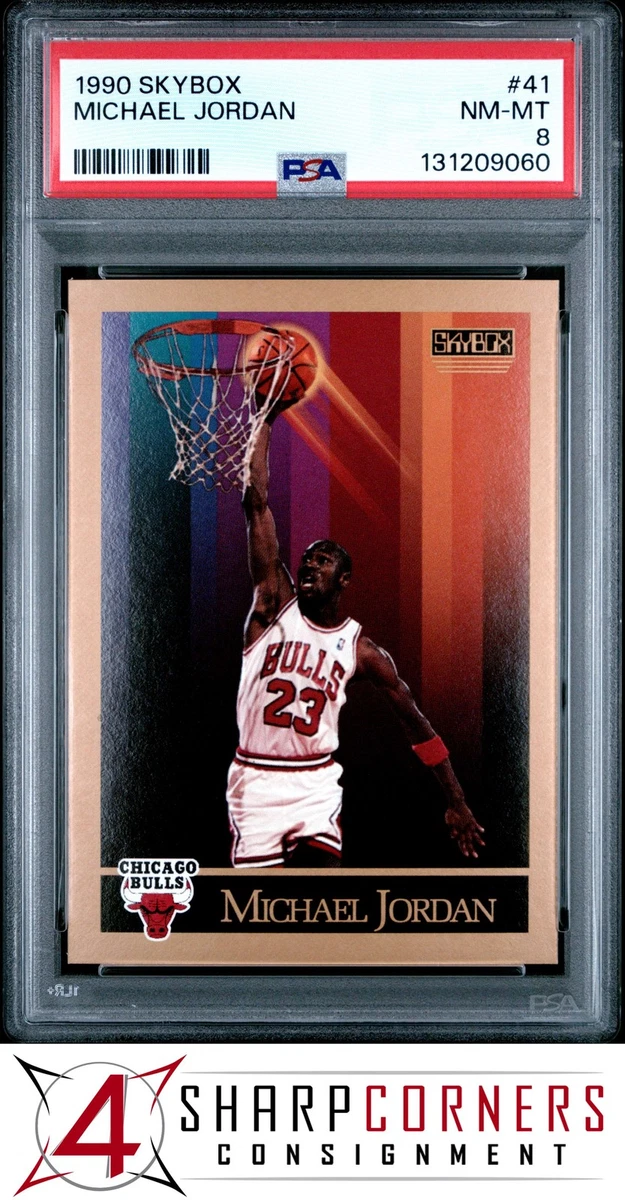 Michael Jordan Basketball Grade 8 1990-91 Season Sports Trading