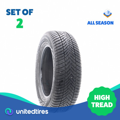 Set of (2) Driven Once 225/65R17 Nokian Encompass AW02 106H - 11.5/32
