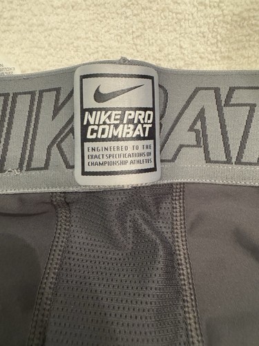 Nike 586242 060 Pro Combat Compression Shorts Grey Small S - Picture 10 of 10