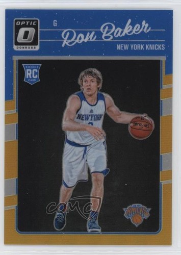 2016-17 Panini Donruss Optic Gold Prizm /10 Ron Baker #200 Rookie RC