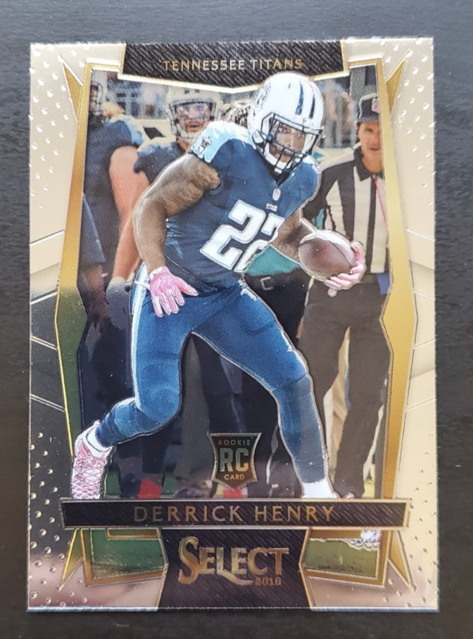 2016 Panini Select Derrick Henry RC #22 Tennessee Titans