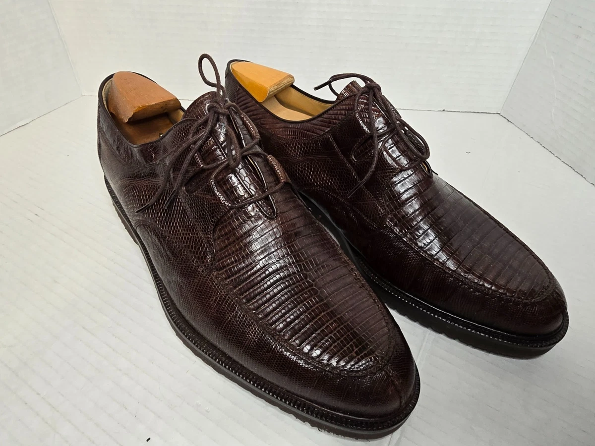 Massimo Emporio Men Size 9 Brown Suede Leather Dress Shoes horsebit theme Massimo Emporio Shoes In Men main image 3