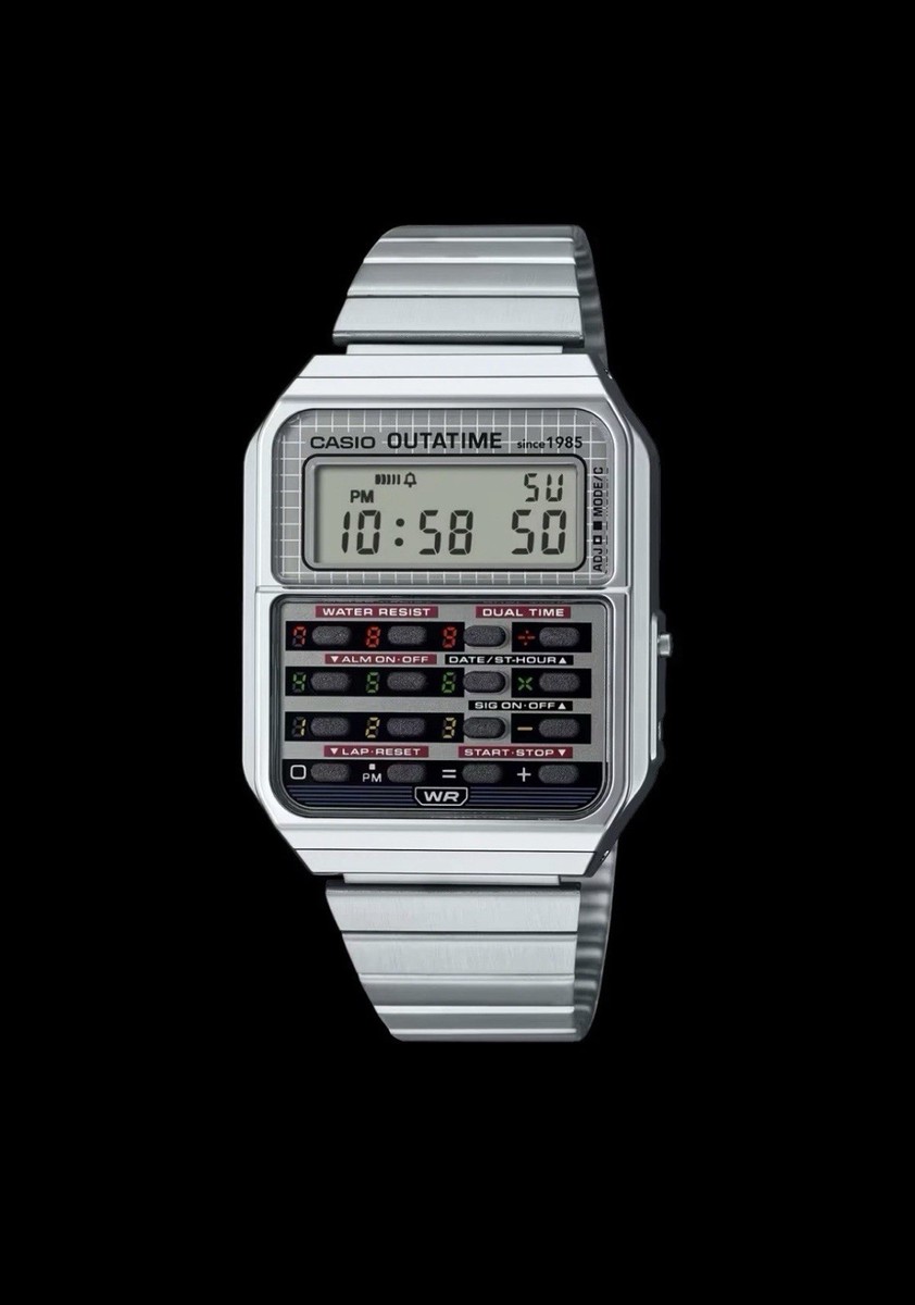CASIO CLASSIC Back To The Future Collaboration model Watch CA