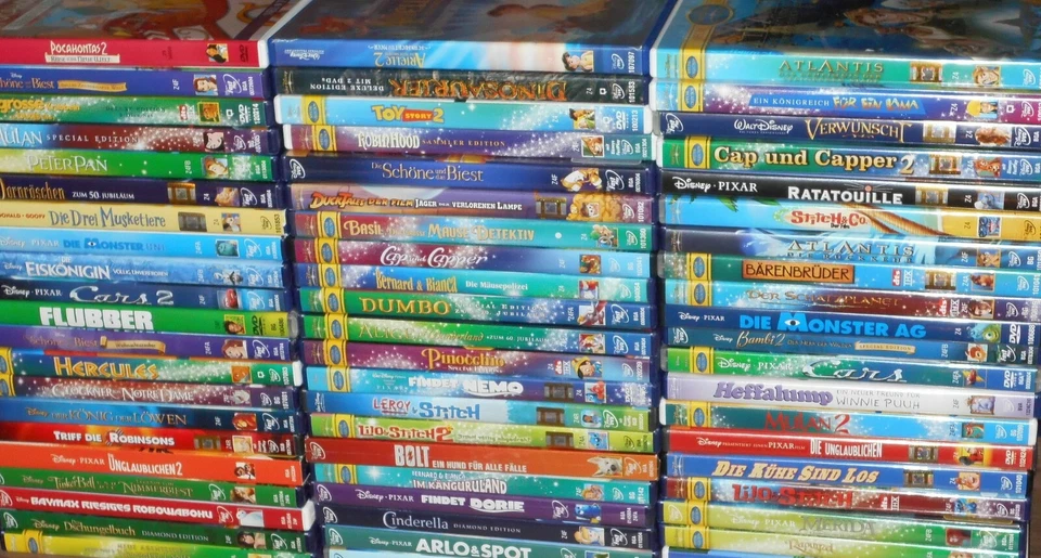 DISNEY KINDER DVD FILM (SAMMLUNG BUNDLE) ZUM SELBER AUSSUCHEN EINMAL PORTO - Bild 1 von 1