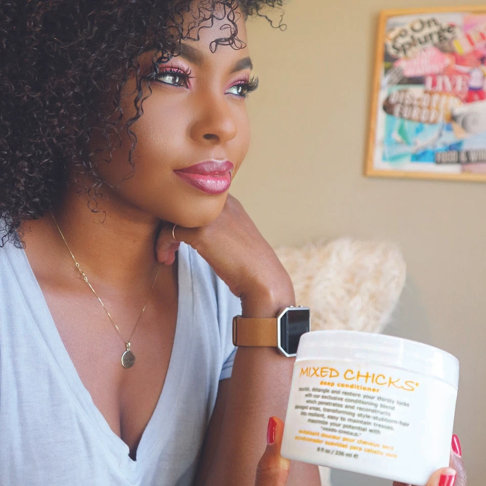 Mixed Chicks Detangling Deep Conditioner for all hair types 8oz-33 oz - Image 3 of 4