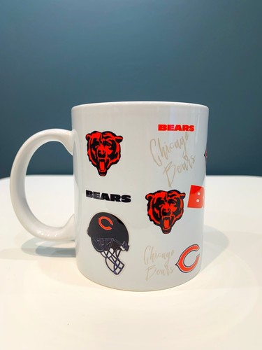 Taza de café con logotipo del equipo de la NFL Chicago Bears 13 oz - Imagen 1 de 3