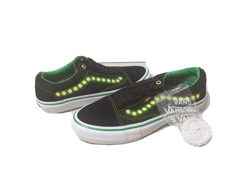 vans x shake junt old skool pro black skate shoes