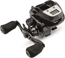 Max Digital Line Counter Low Profile Baitcast Reel, Size LP (1498366), Carbon Fi