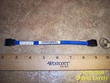 2x Dell MD717 Short 7 Inch Blue SATA Cables Vostro 200 CN-0MD717