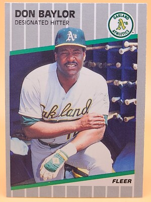 1989 Fleer Baseball (1-244) Finish set UP TO 60% OFF