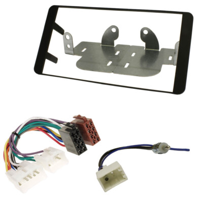 2-DIN Auto Radio Blende + Adapterkabel Einbauset für Subaru BRZ, Toyota GT86