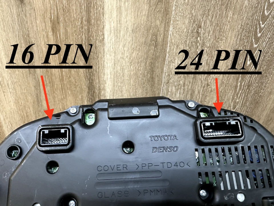 2010-11 LEXUS IS250 / IS350 仪器集群原始设备制造商零件 # 83800-53C20 — 第 4/4 张图片