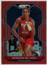 2021 Panini Prizm WNBA Prizm Red Monique Billings #5 #d 88/299