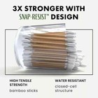 200-9000 x Bamboo Cotton Buds Natural Zero Waste Makeup ECO Biodegradable Earbud