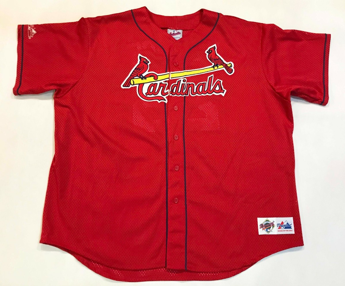 Vtg Majestic Diamond MLB St. Louis Cardinals MCGWIRE #25