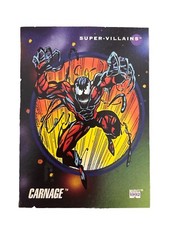 Excellent: Vintage 1992 Impel Marvel Universe Carnage Trading Card