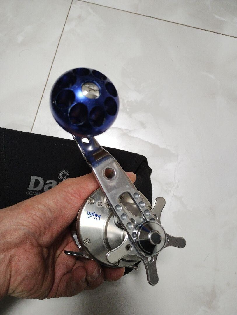 DAIWA Saltiga Z30 Studio Ocean Mark with Custom Handle Baitcast