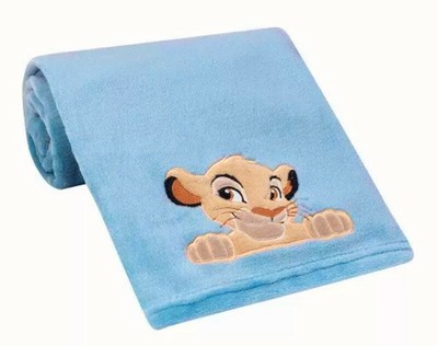 Magnifique Couverture Velours Bleu Neuve Disney Roi Lion Simba 75 X 102 Cm Ebay