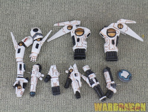 Warhammer 40K WDS painted T'au Empire Commander p10 - Picture 6 of 6