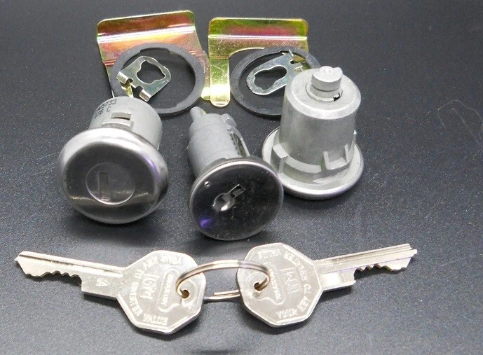 Chevelle Nova GTO Cutlass Skylark 1966 1967 juego de llaves de cerradura de puerta de encendido Foto 2 de 4