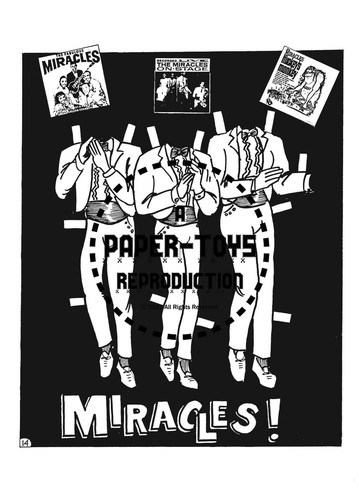 RISTAMPA - 1996 - THE MOTOR-TOWN (MOTOWN) REVUE 1963 FUMETTI/PAPER BAMBOLE FULL-SIZE - Foto 9 di 12