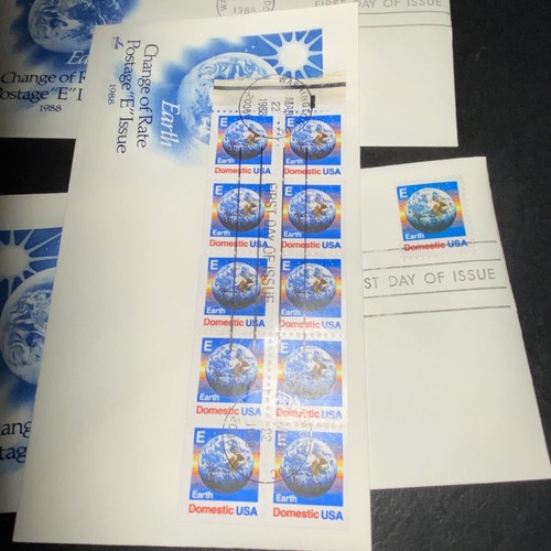 (4) 2-#2277 2-#2282 POSTAGE RATE INCREASE FDI ARTMASTER/ARTCRAFT 1988 - Picture 8 of 12