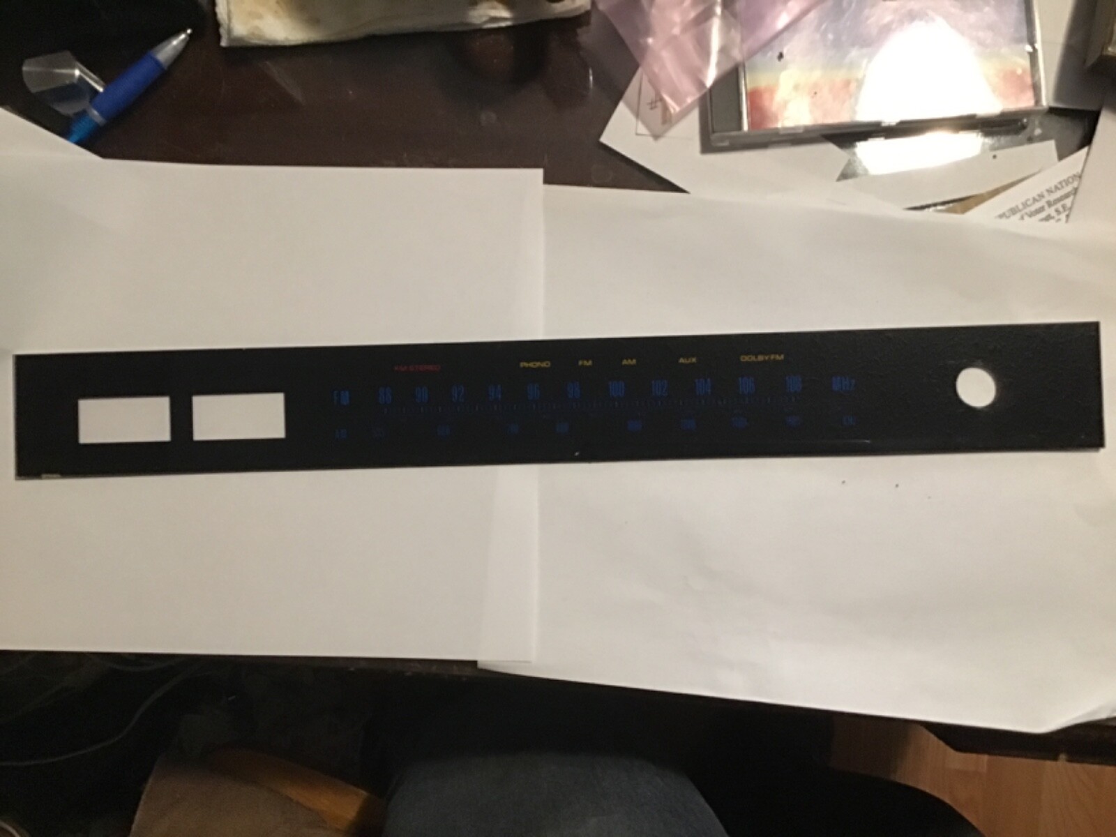 Sansui…AM/FM Dial Glass | eBay