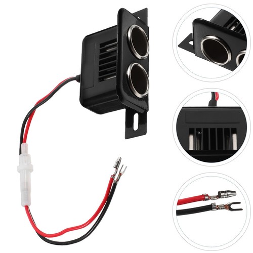 One to Two Sockets Car Lighter Outlet Splitter Plug Cigarette - 第 11/12 張圖片