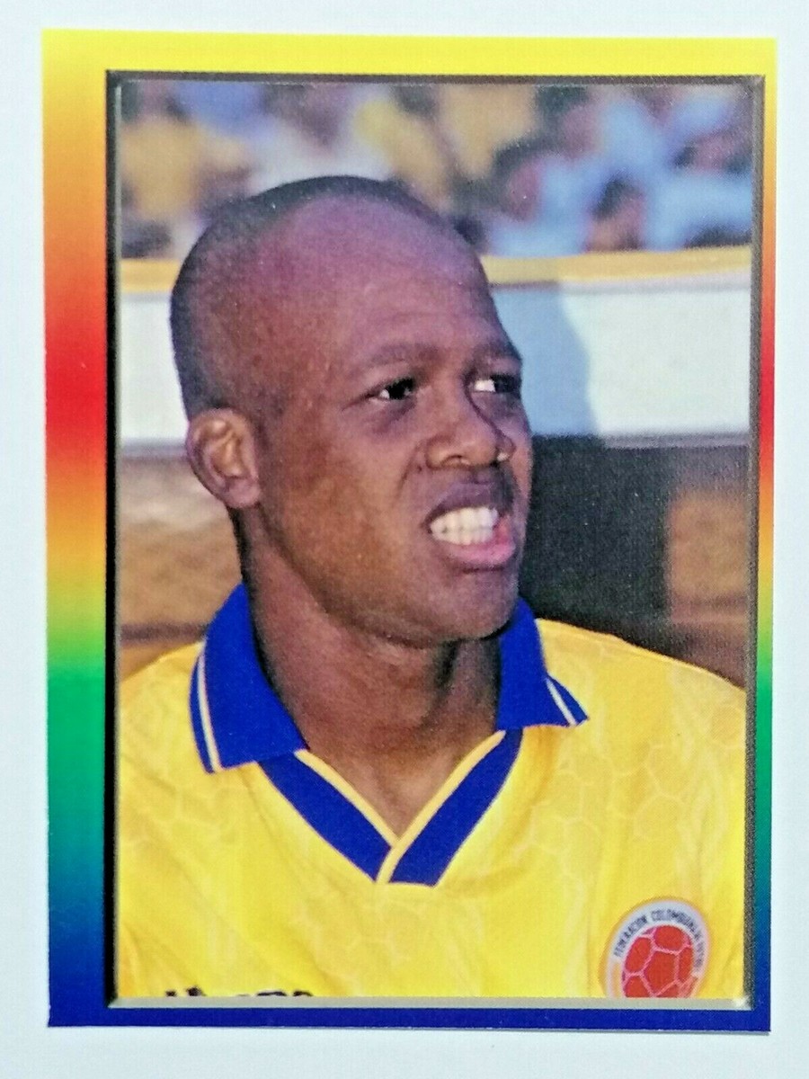 1997 Navarrete Copa America Face Sticker #059 OSMAN LOPEZ Colombia