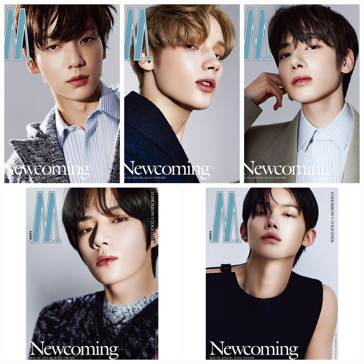 TOMORROW X TOGETHER TXT W Korea 2024 03 March Magazine