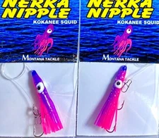 Kokanee Hoochies (2): uv “PINK VIKING”