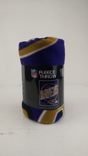 New Lt Wt Soft Fleece Throw Blanket 50 X 60  ...