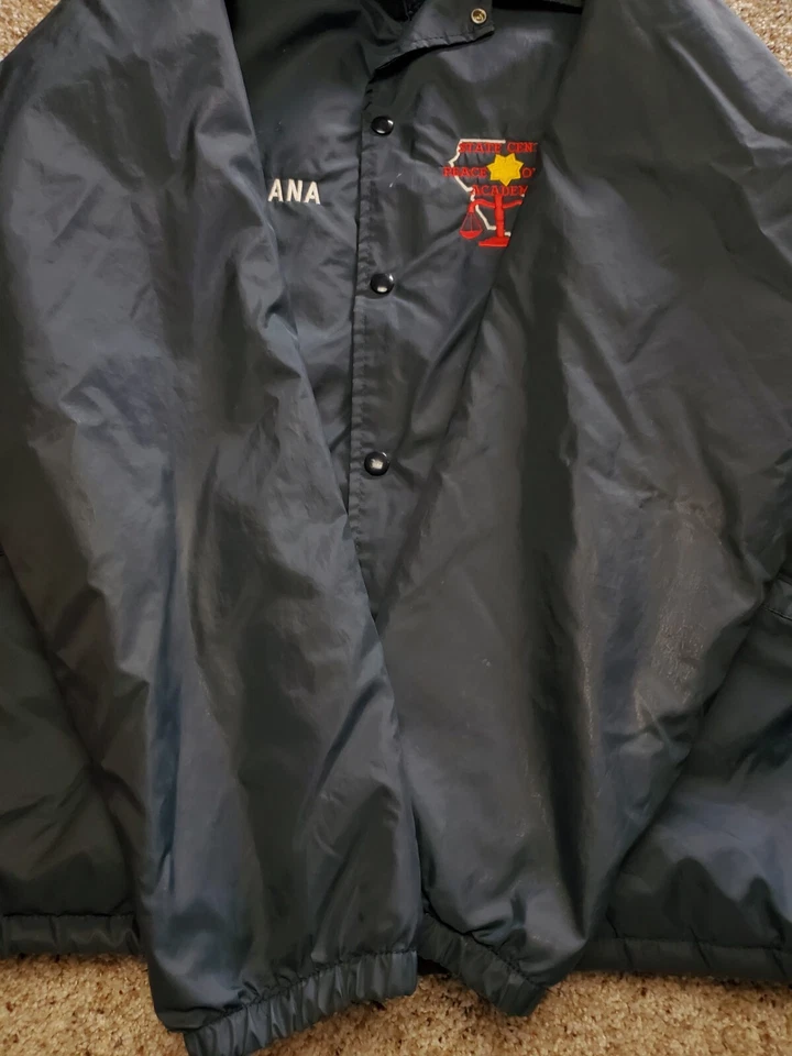 Vintage Auburn Sportswear Windbreaker Jacket XL Mens CDC Academy California 90s - Image 3 of 4