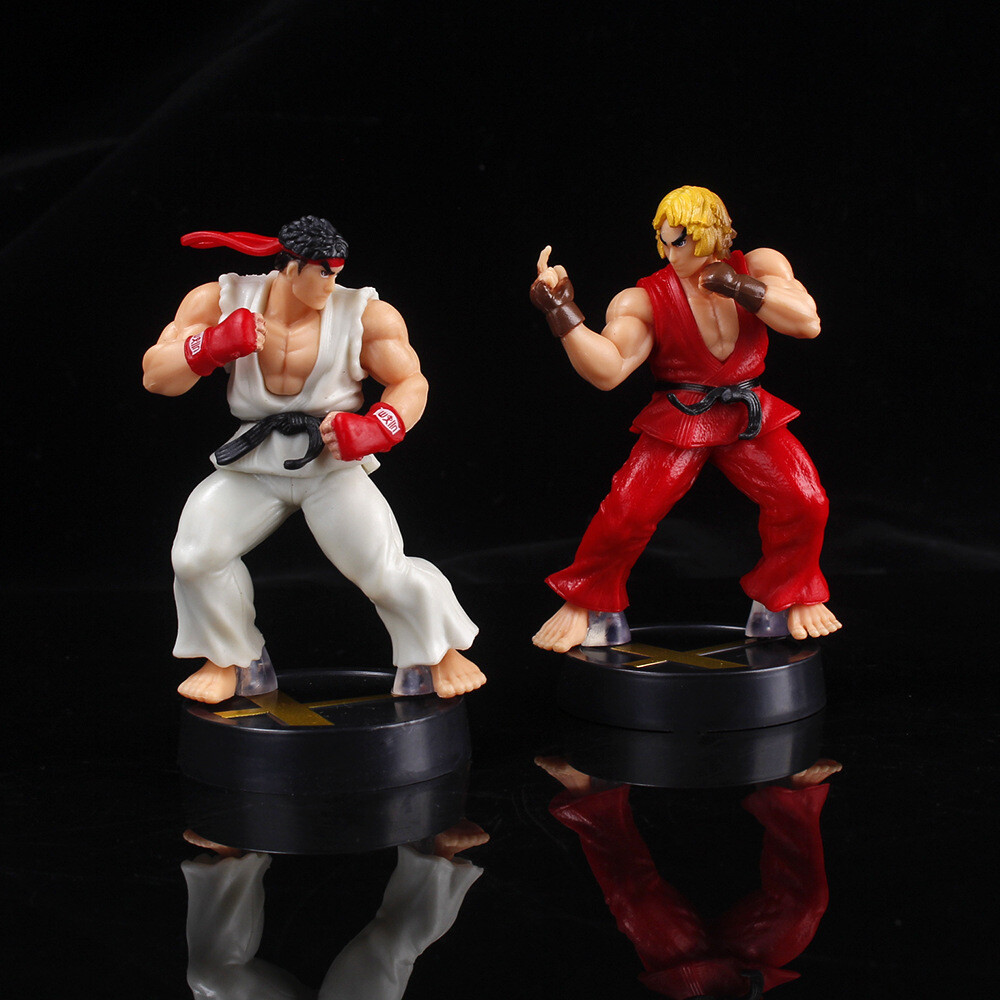 SUPER7 リアクション ストリートファイター フィギュア RYU KEN SUPER7 リアクション ストリートファイター フィギュア RYU KEN