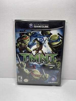 TMNT (Nintendo GameCube, 2007) CIB, Complete With Manual, Tested & Works    