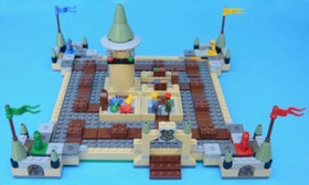LEGO 3862 - Hogwarts - Harry Potter Game - 2010 - complete