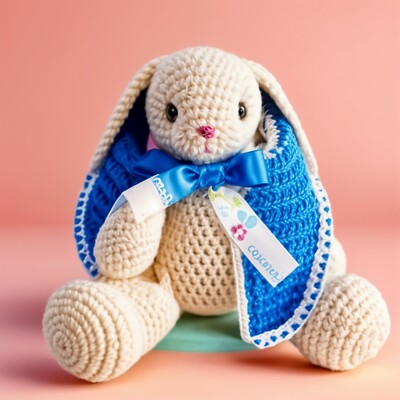 Bunny Crochet Pattern PDF - Cute Amigurumi Toy DIY - Easy Step-by-Step Guide