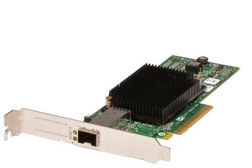 HPE StorageWorks Fibre Channel FC 1-Port PCIe HBA w/ 8Gb SW SFP AJ718A - 第 1/10 張圖片