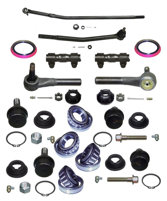 Massive 16 Piece Tie Rod Ball Joint Wheel Bearing Kit fits Ford E150 19922004 eBay