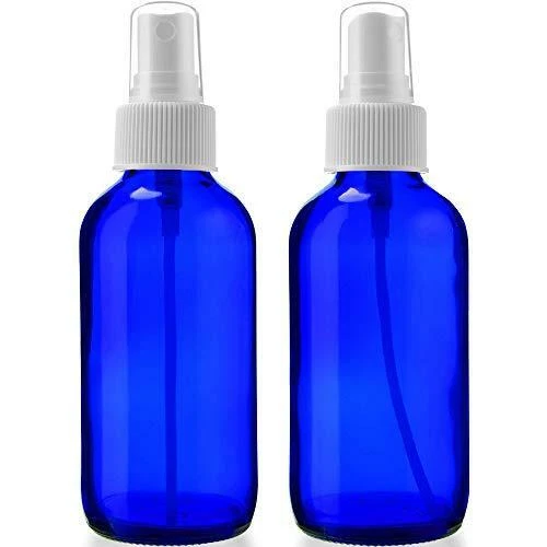 4 oz cobalt blue discount glass spray bottles