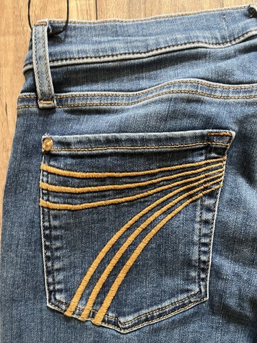 7 FOR ALL MANKIND TAILORLESS DOJO Stretch Coton Blend Medium Blue Wash MEI 28x32 - Picture 10 of 21