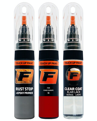 für FORD EUROPE N RACE RED LACKSTIFT Reparatur Set Autolack Kratzer