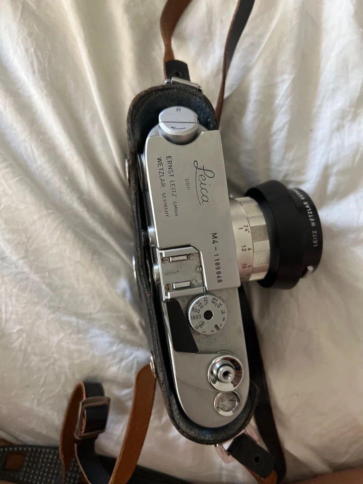 lente leica m4-2 gris y negro 50 mm Foto 3 de 4