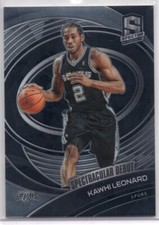 Kawhi Leonard 2020-21 Panini Spectra Basketball Spectracular Debut
